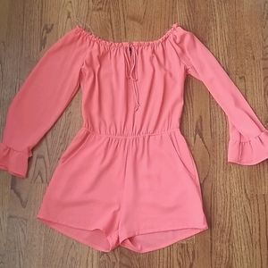 Women's long sleeve romper